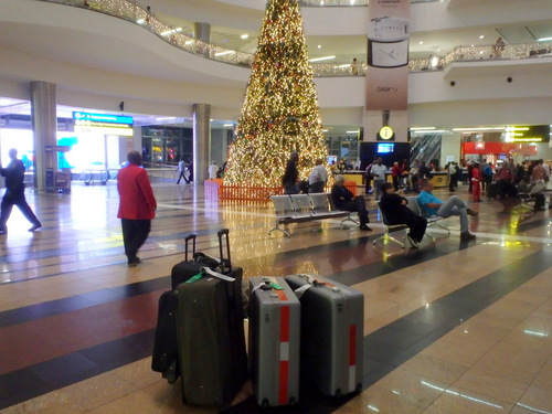 Johannesburg's O. R. Tambo International Airport.